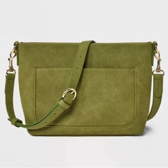 Universal Thread Olive Crossbody Bag - Picture 1 of 8